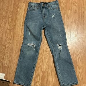 Kendall and Kylie the icon high rise straight